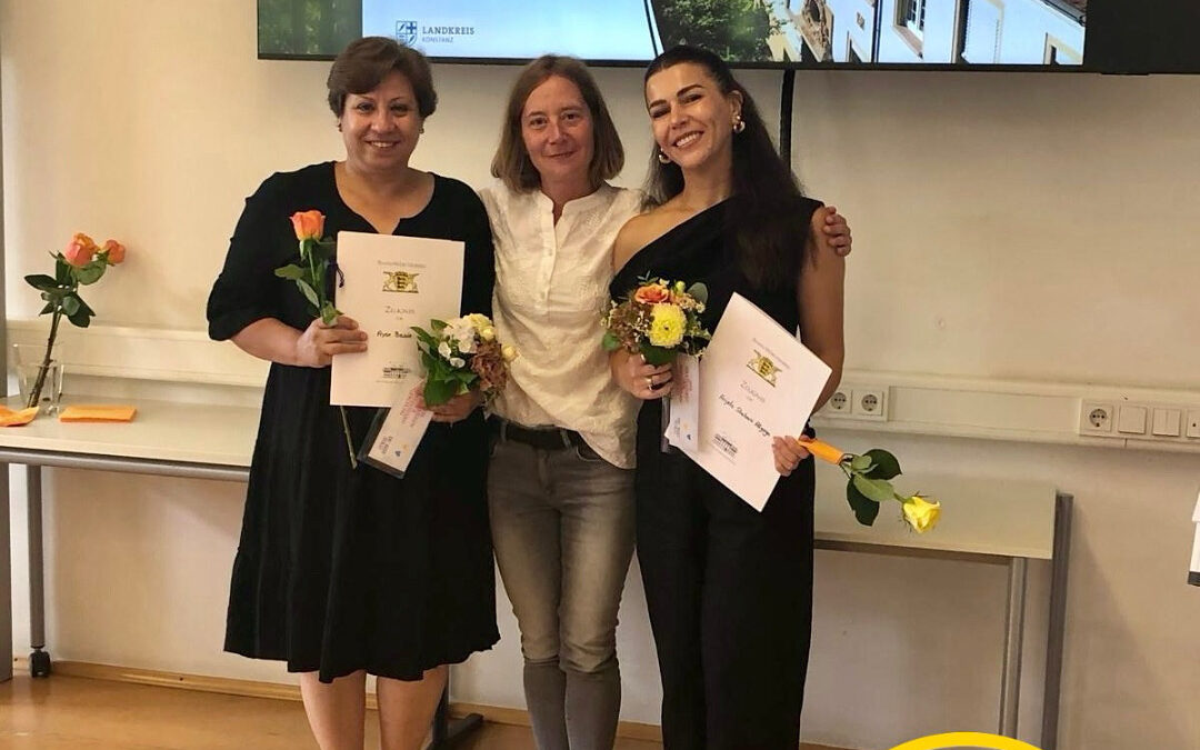 🎓 Herzlichen Glückwunsch, Ayse und Arijeta